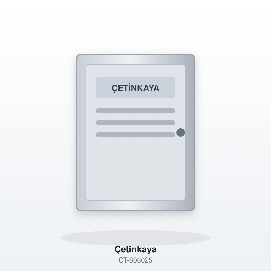 Çetinkaya 800x600x250 Metal Pano (IP65) | İES Pano