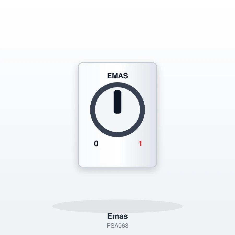 Emas 3x63A Pako Şalter (0-1)