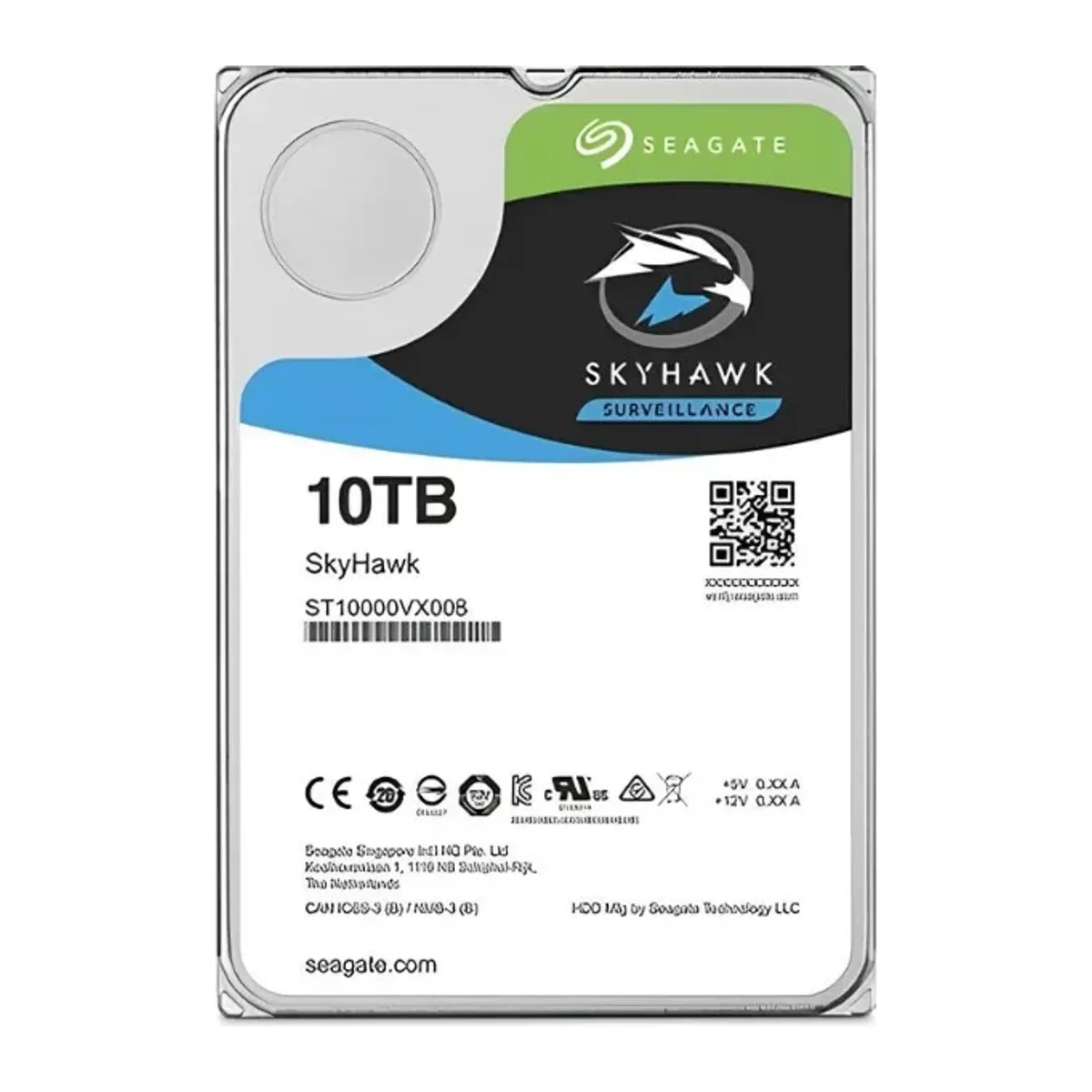 SEAGATE SKYHAWK SATA3 HDD 10TB 7200 (SV35) 7/24 256MB DİSK (distribütör)