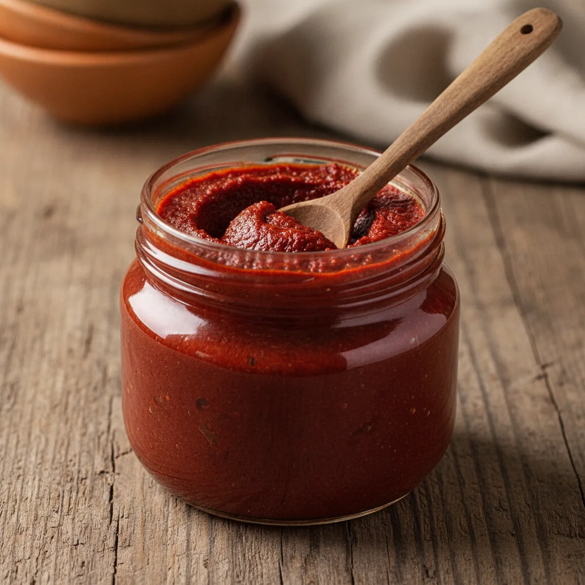 Köy Yapımı Acı Biber Salçası (850 g)