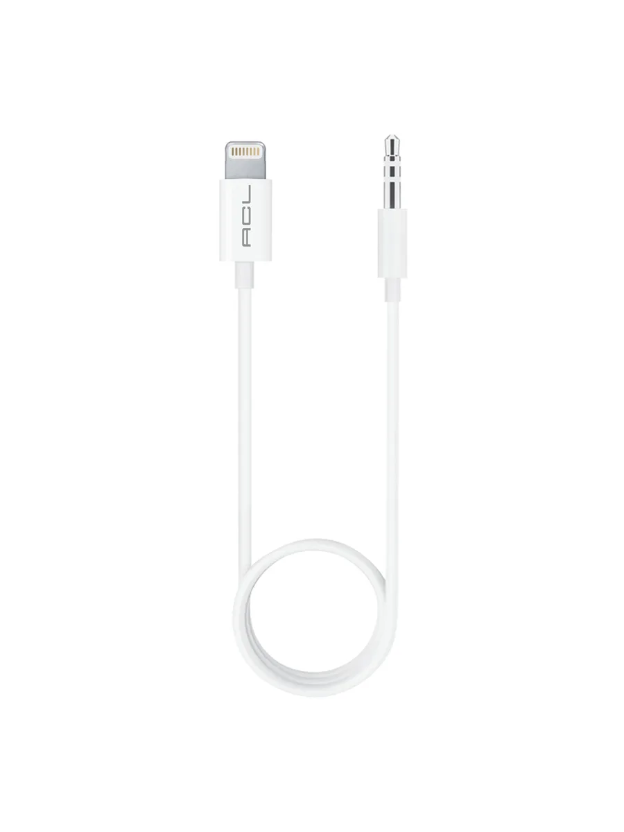 ACL A-12 1.2 Metre 3.5mm to Lightning Düğümlenmez Premium Aux Ses Kablosu (iPhone Uyumlu) - Görsel 2