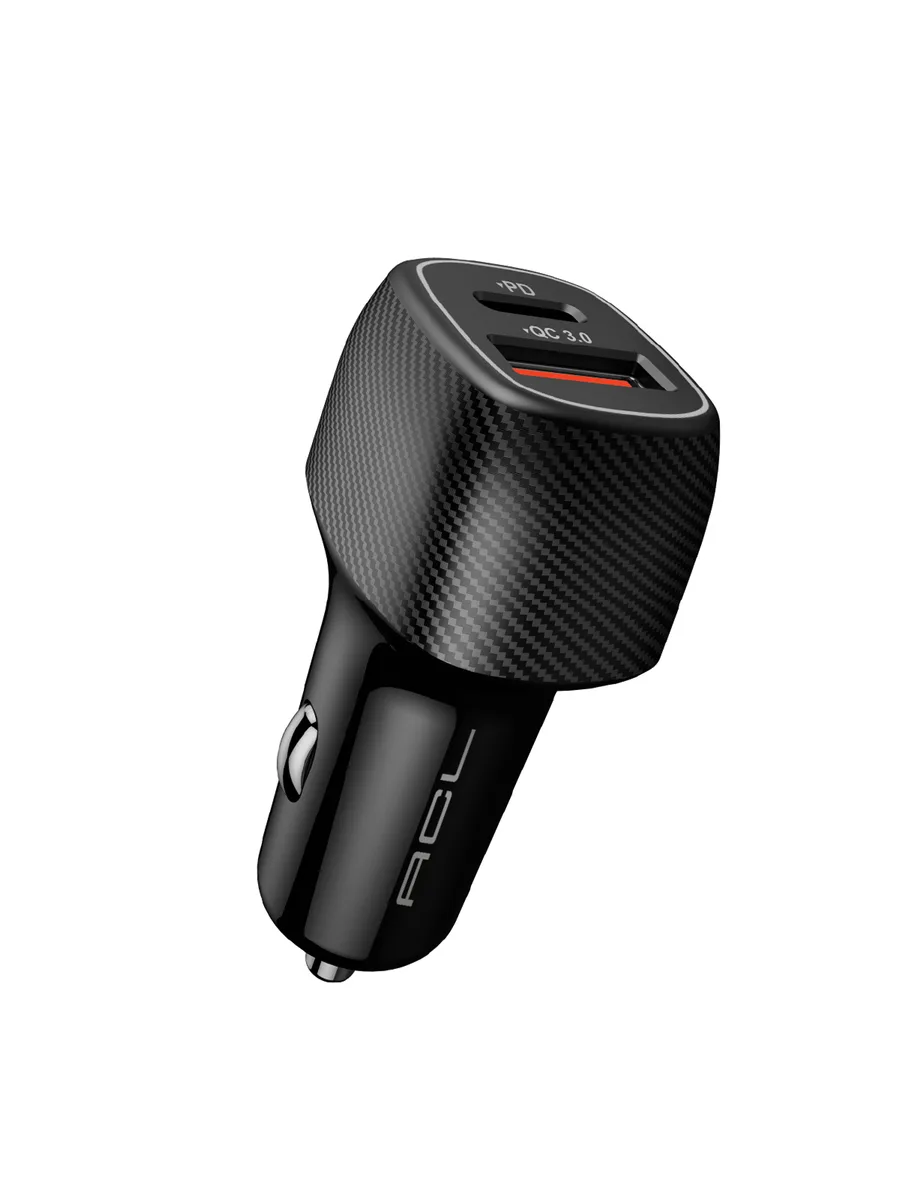 ACL AC-85 48W Hızlı Araç Şarj Cihazı – PD 30W + QC 3.0 18W Çift Portlu Metal Başlıklı Şarj Başlığı - Görsel 2