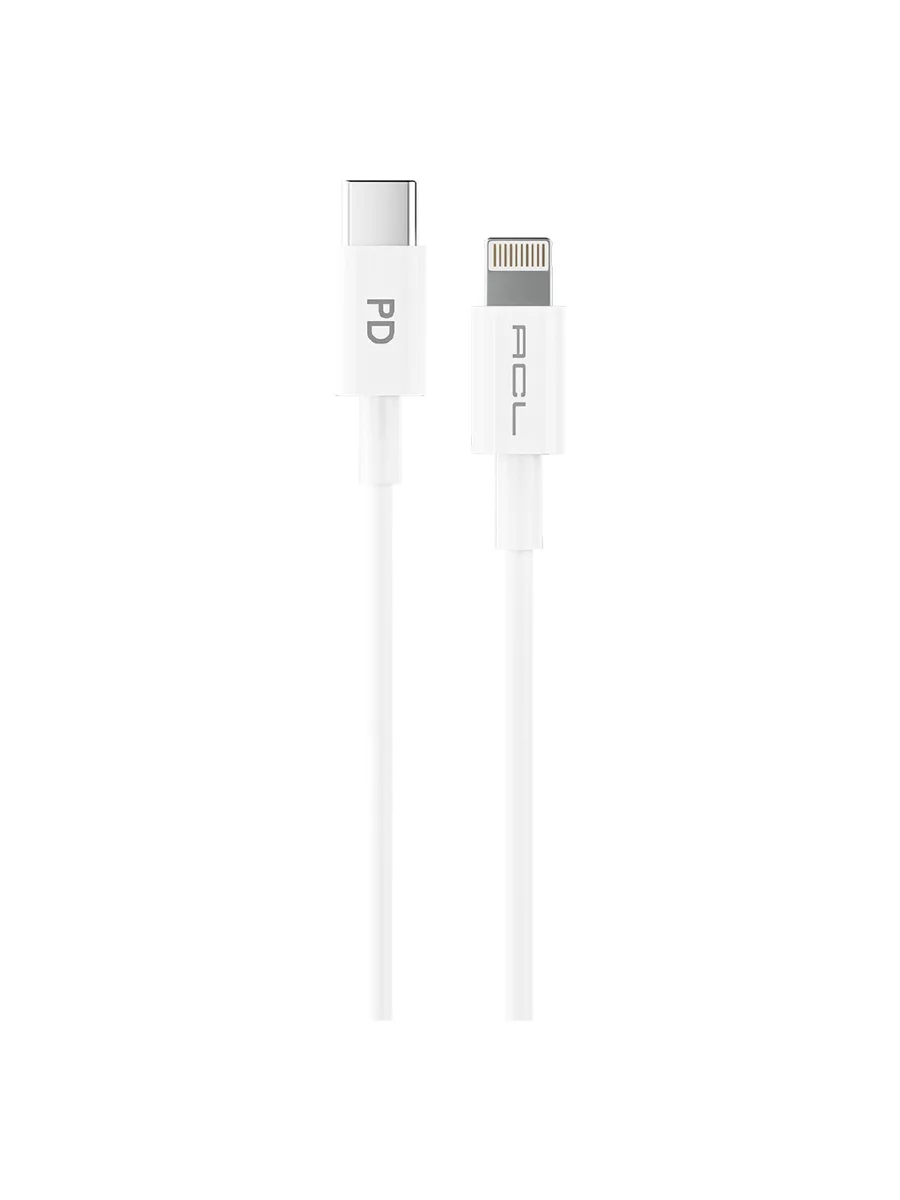 ACL ACK-52 1 Metre Type-C to Lightning 27W Ultra Hızlı Şarj ve Veri Kablosu (iPhone Uyumlu) - Görsel 2