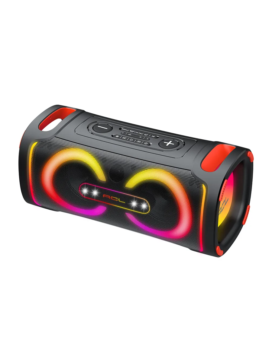 ACL ACS-20 Luxury Wave 60W RGB Işıklı Taşınabilir Bluetooth Parti Hoparlörü – Kablosuz Mikrofonlu ve 3600mAh Bataryalı - Görsel 4