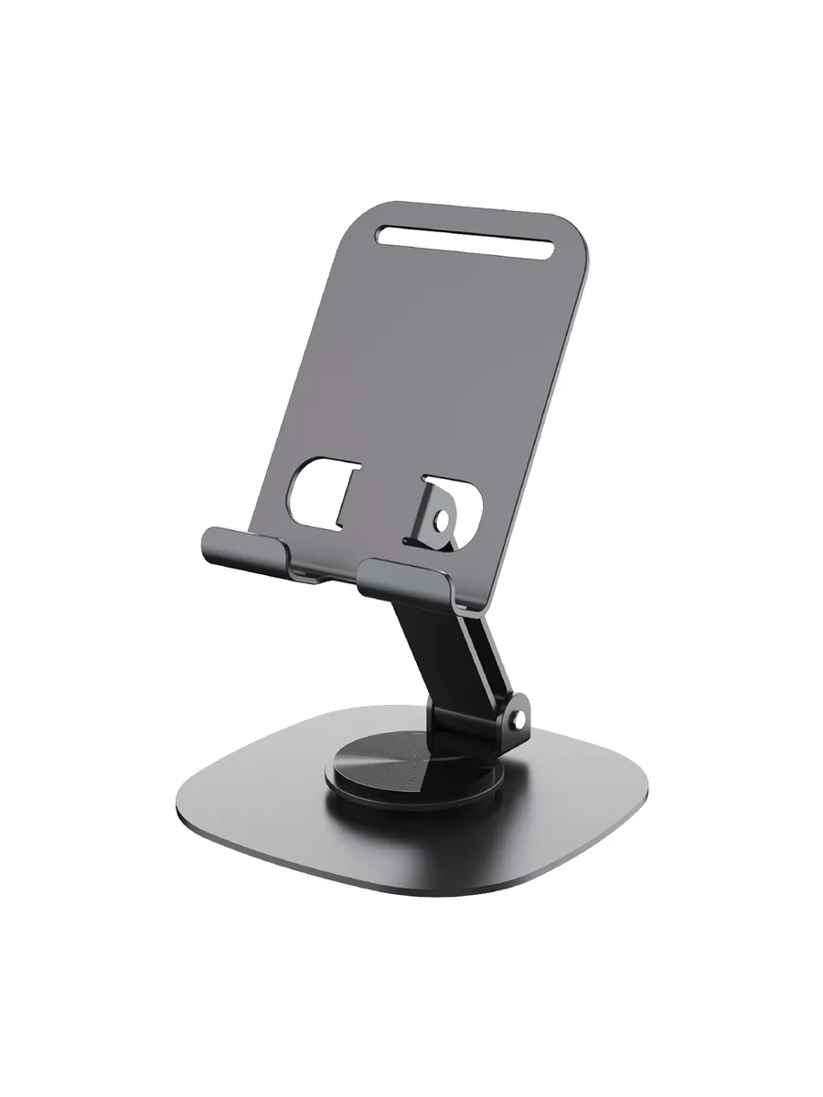 ACL ATD-02 360 Derece Dönebilen Metalik Telefon ve Tablet Masaüstü Standı – Teleskopik ve Katlanabilir - Görsel 2