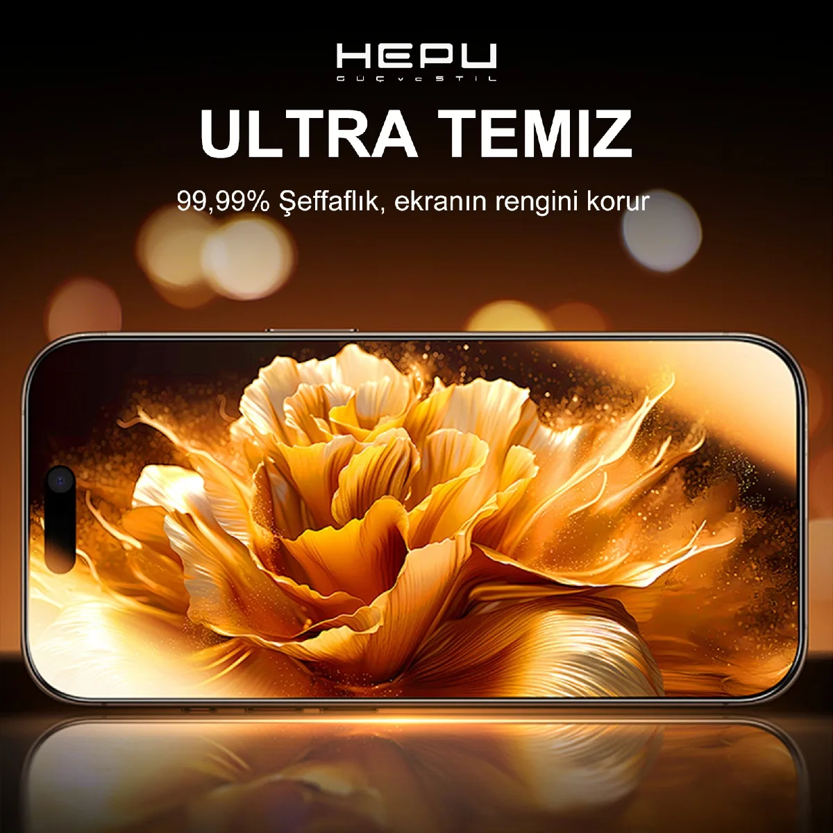 HEPU ARMOR Series Clear HD Cam Ekran Koruyucu – iPhone 17 Pro Uyumlu - Görsel 7