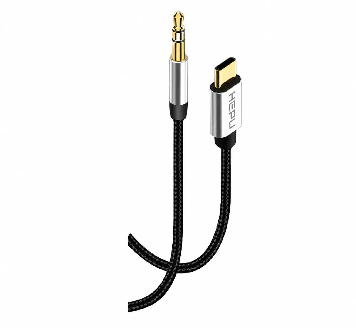 HEPU HP-20 AUX Kablosu Type-C Jack Çevirici - Görsel 2