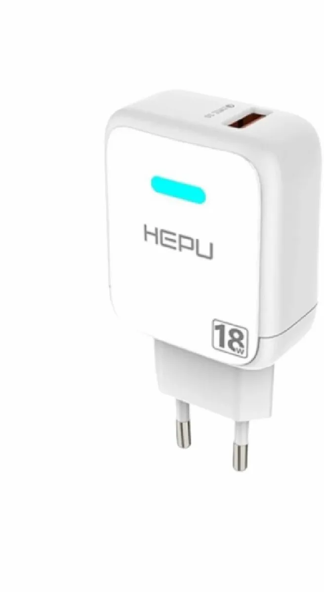 HEPU HP-618 18W 3A Hızlı Şarj Adaptörü – iOS Lightning Kablo Dahil (Qualcomm Quick Charge Destekli) - Görsel 2