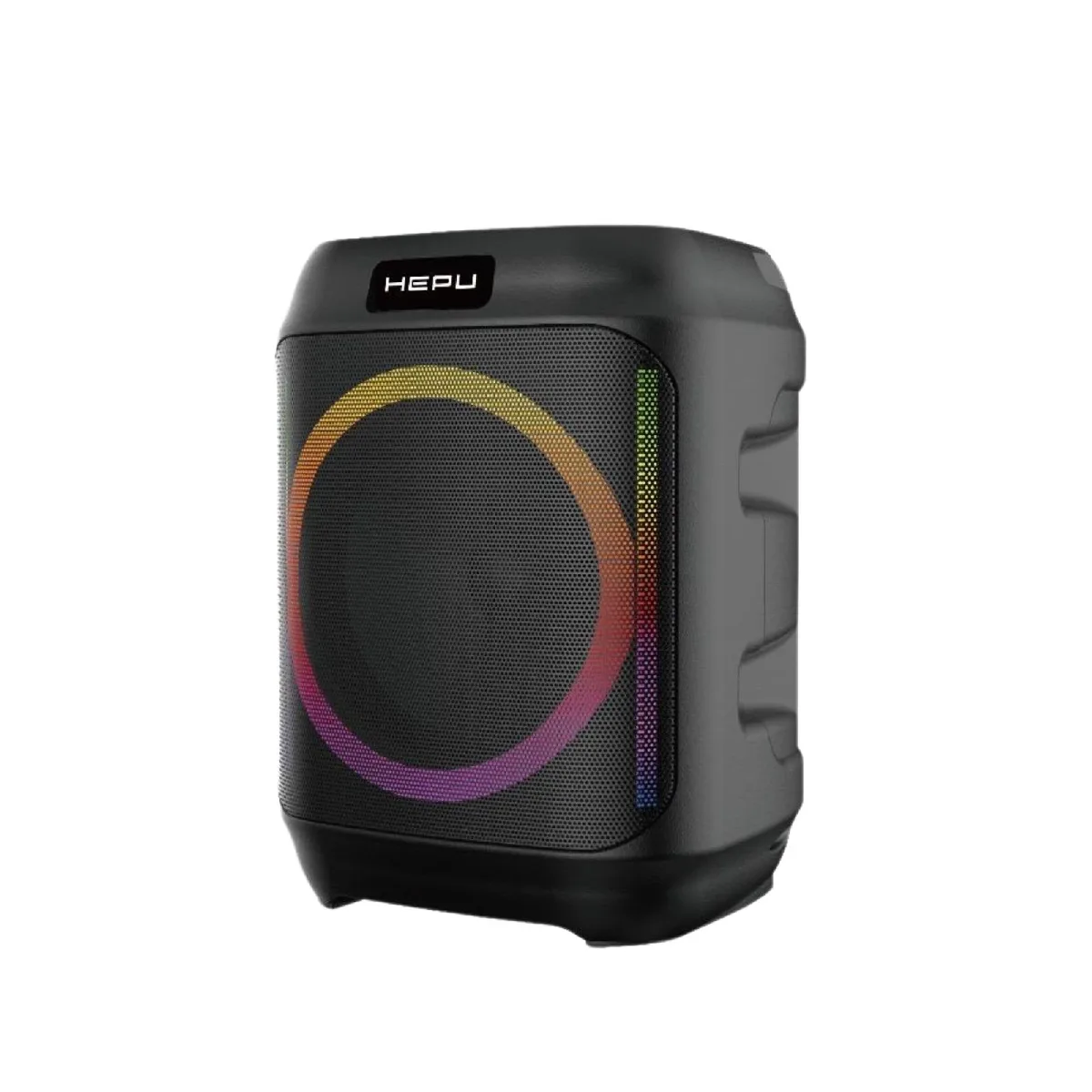 HEPU HP-984 Taşınabilir Bluetooth Hoparlör – 6.5” Hoparlör, 10W Güç, RGB Işık, TWS Destekli - Görsel 2
