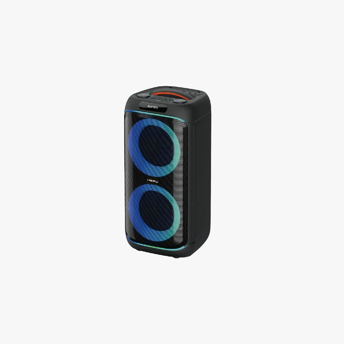 HEPU HP-990 Partybox Bluetooth Hoparlör – 2×6” Hoparlör, 40W Güç, RGB Işık, TWS Destekli - Görsel 2