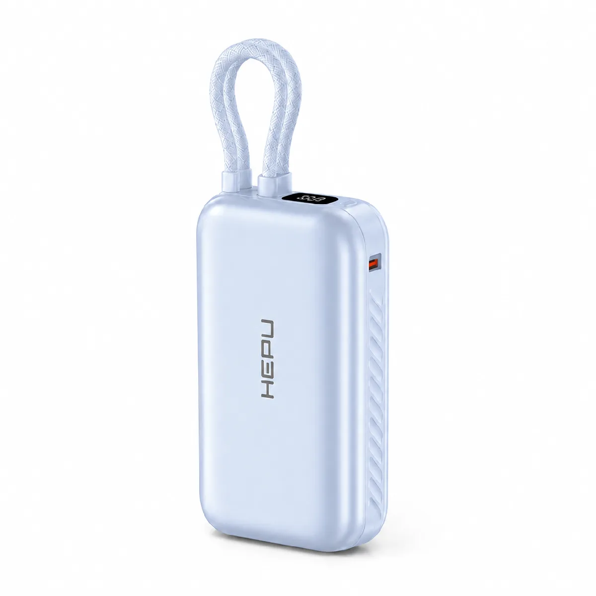 HEPU HP-AP01 Armor Powerbank – 10.000 mAh, Kendinden Kablolu Hızlı Şarj Destekli - Görsel 2