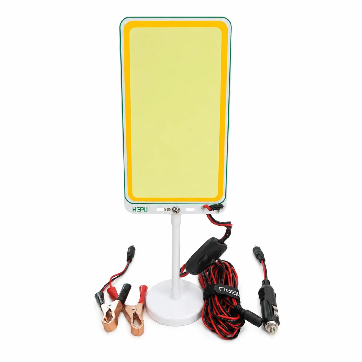 HEPU HP-L38 Araç Tipi LED Çalışma Lambası – 80W Güç, Araç Aküsü + Çakmaklık ile Çalışma