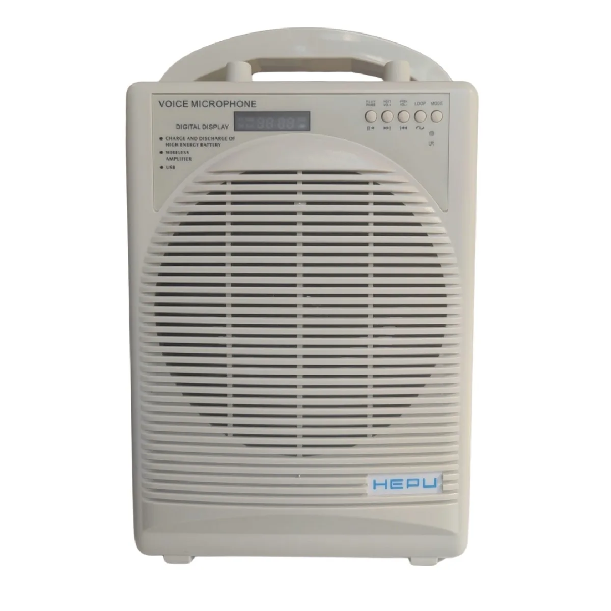 HEPU HP-M004 – 60W Şarjlı Mevlüt Anfi Seti (Kablosuz + Kablolu Mikrofonlu) - Görsel 3