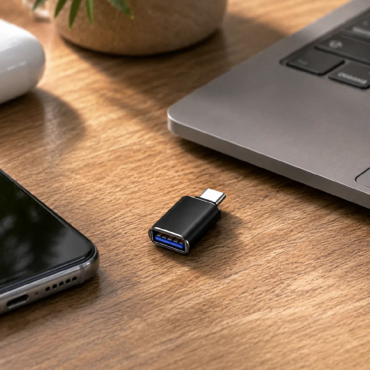 HEPU HP-Z04 USB-A to Type-C OTG Dönüştürücü – Tak & Kullan + Hızlı Veri Aktarımı - Görsel 2