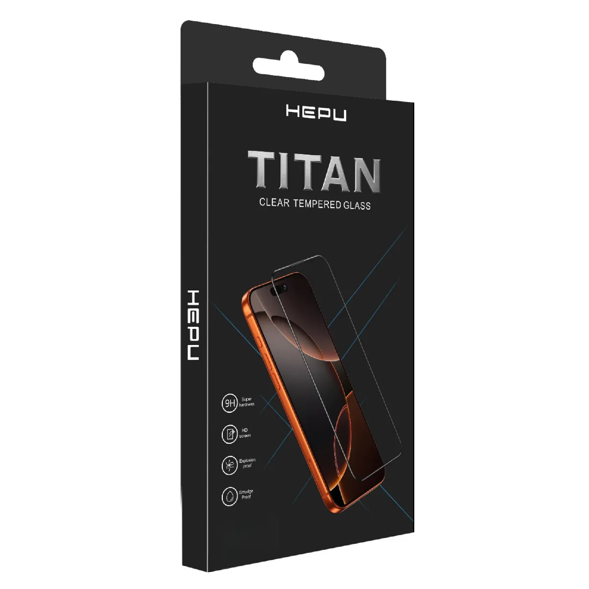 HEPU TITAN HD Clear Cam Ekran Koruyucu – iPhone 14 Pro Uyumlu - Görsel 3