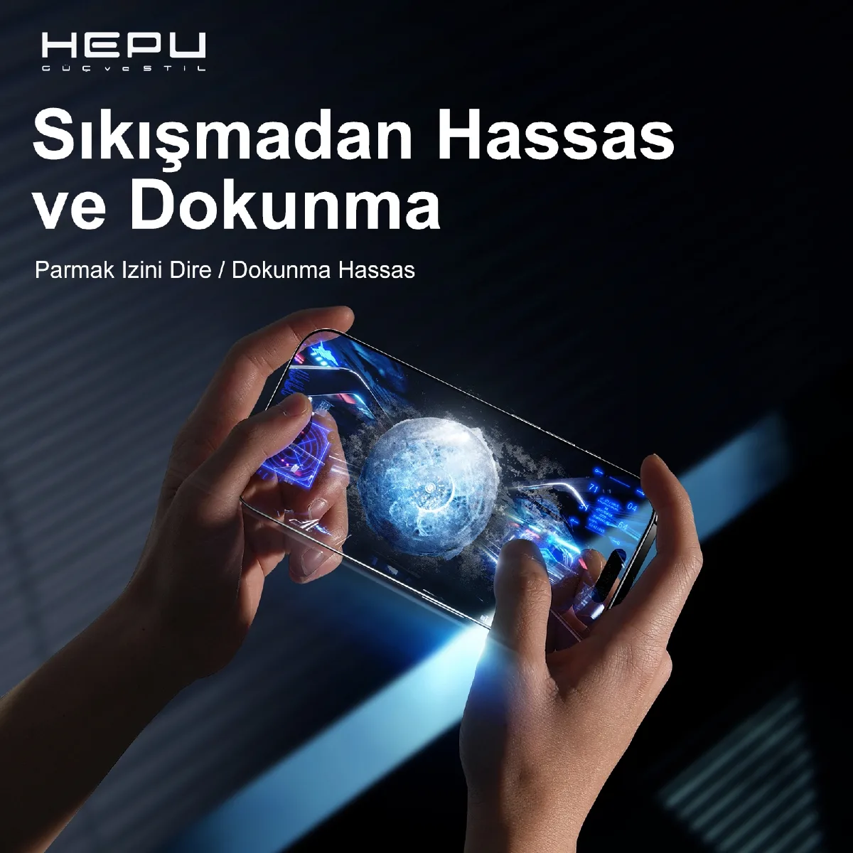 HEPU TITAN HD Clear Cam Ekran Koruyucu – iPhone 17 Pro Max Uyumlu - Görsel 5