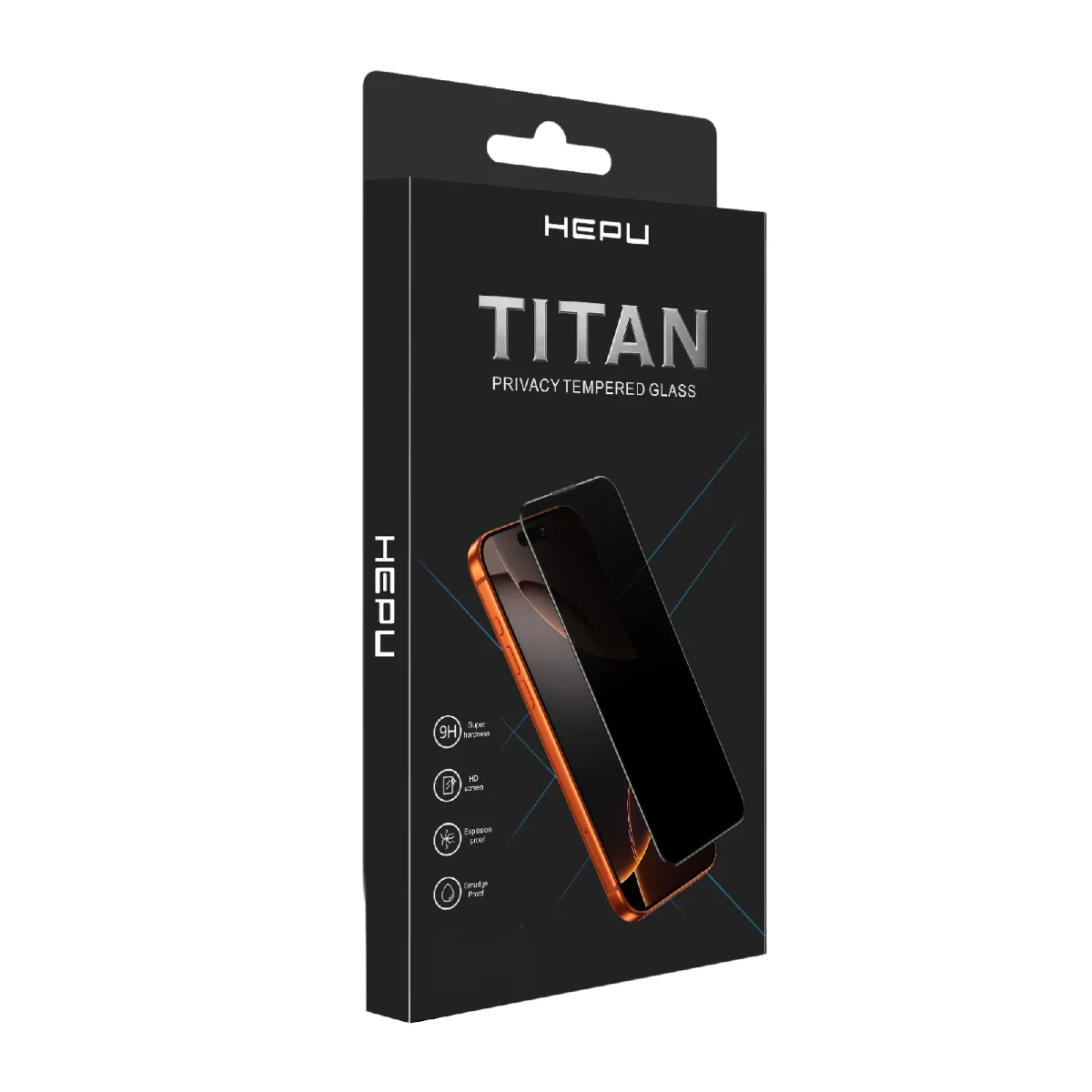 HEPU TITAN Privacy Cam Ekran Koruyucu – iPhone 16 Pro Max Uyumlu - Görsel 3