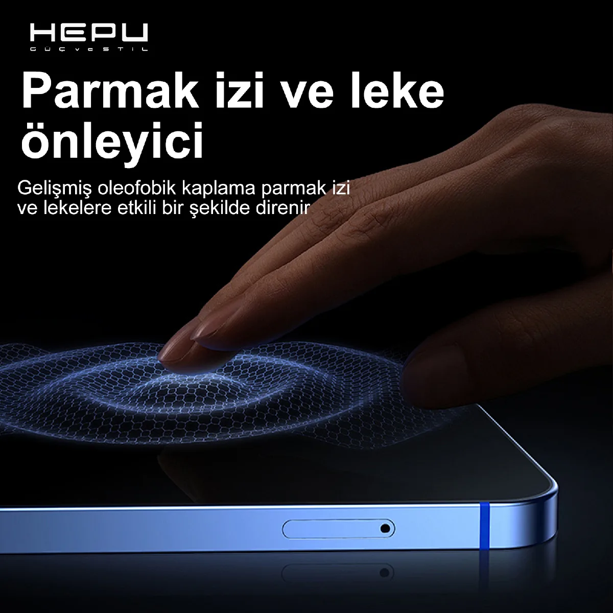HEPU TITAN Privacy Cam Ekran Koruyucu – iPhone 17 Pro Max Uyumlu - Görsel 4