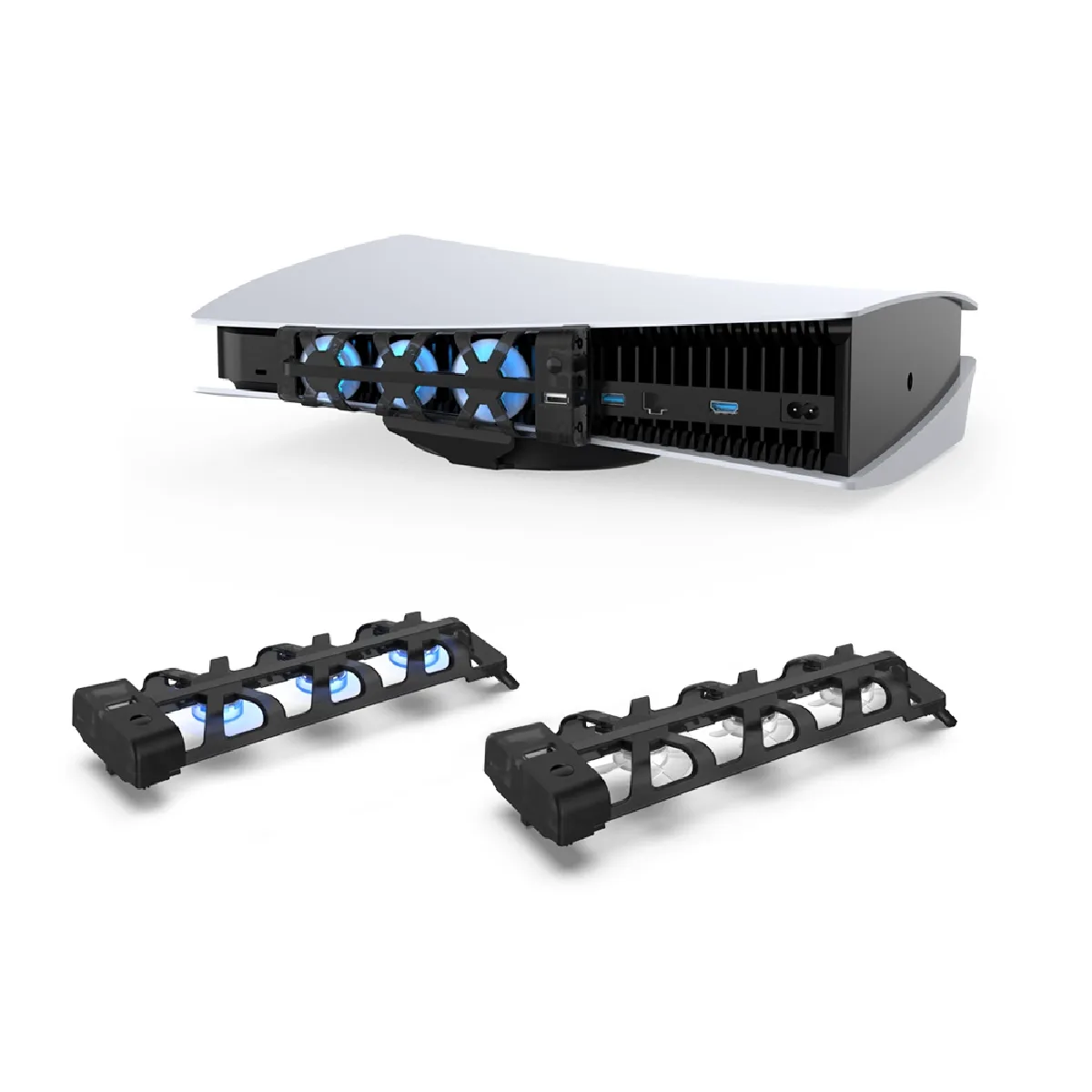 HEPU TP5-1523E PS5 Soğutma Fanı – Yüksek Hava Akışı + Sessiz Fan + LED Işıklı - Görsel 5