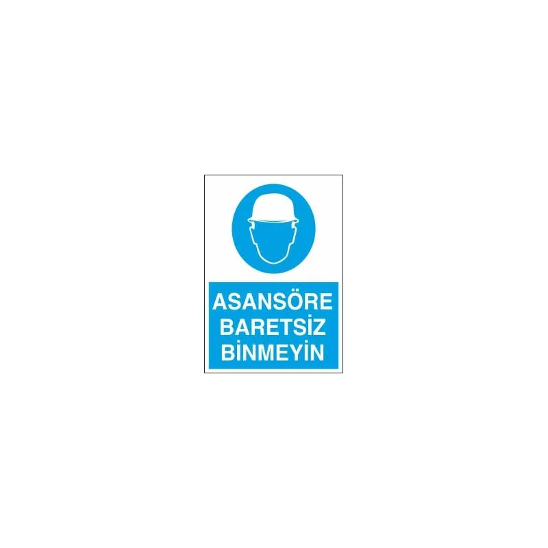 Asansöre Baretsiz Binmeyin