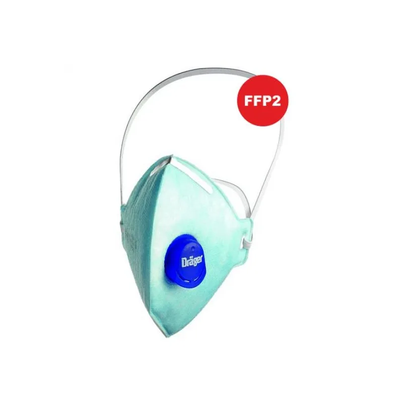 Drager X-Plore 1720 V FFP2 NR D Toz Maskesi Ventilli