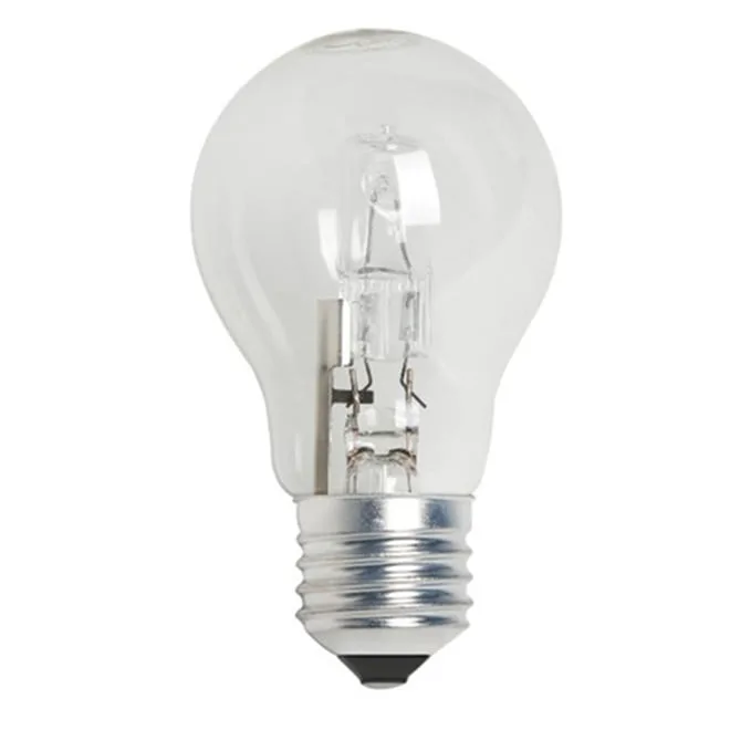 Halojen E27 Normal Ampuller 24V 60W Duy E27 Ölçü 55X97mm Lümen 400 Renk 2700K