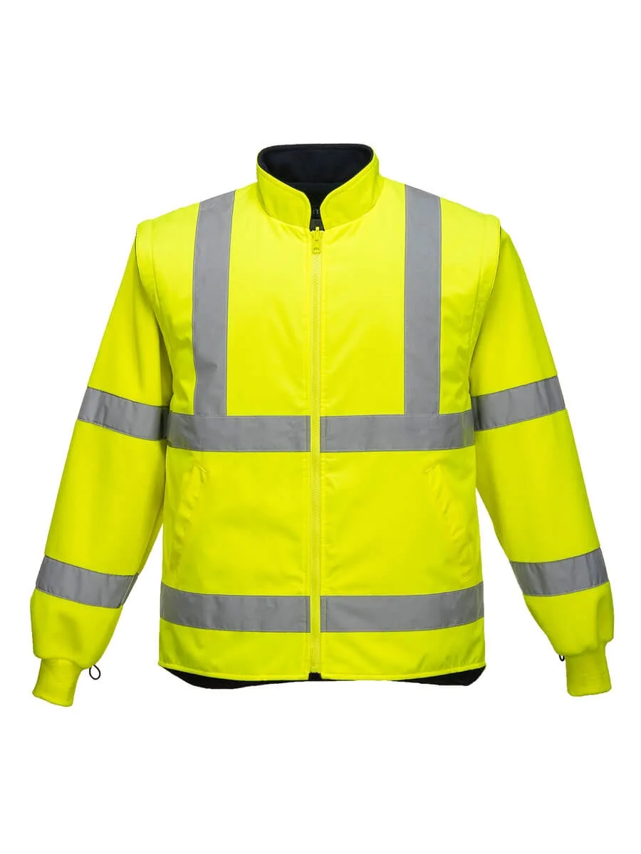 Reflektörlü Parka Çift Renkli - Görsel 2