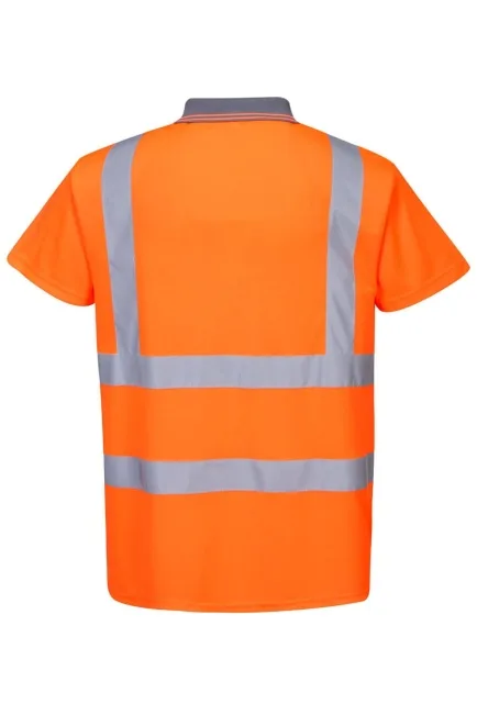 Reflektörlü Polo Yaka T-Shirt - Görsel 2