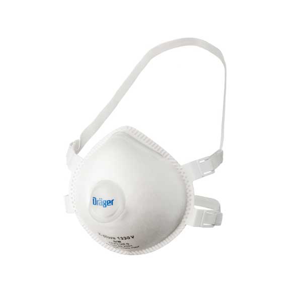 Drager X-Plore 1330 V FFP3 NR D Toz Maskesi Ventilli