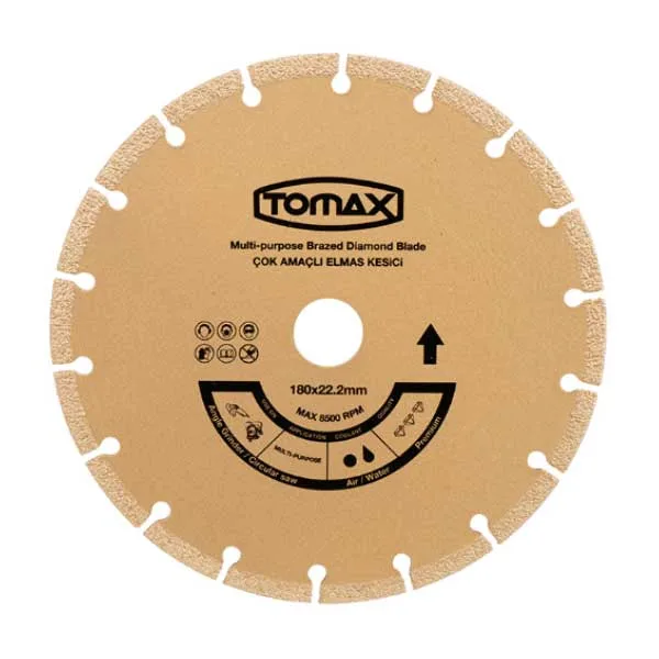 TOMAX Çok Amaçlı Elmas Kesici 180x22