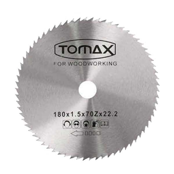 TOMAX Ağaç Daire Testeresi Elmassız 115x1,2x80Zx22,2