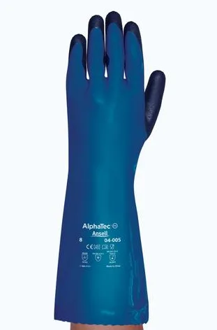 Ansell Alphatec 04-005 Nitril PVC Kimyasal İş Eldiveni - Görsel 2
