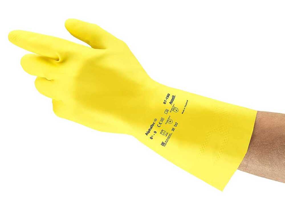 Ansell Alphatec 87-190 Kimyasal ve Sıvı Korumalı İş Eldiveni - Görsel 2