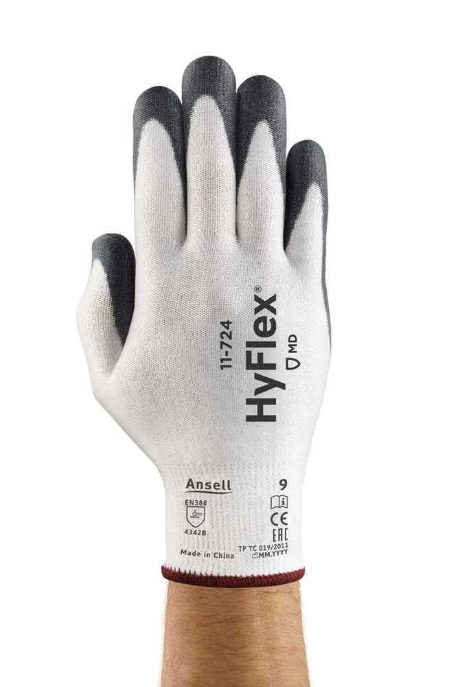 Ansell Hyflex 11-724 Mekanik ve Kesilmelere Karşı Koruyucu İş Eldiveni - Görsel 2