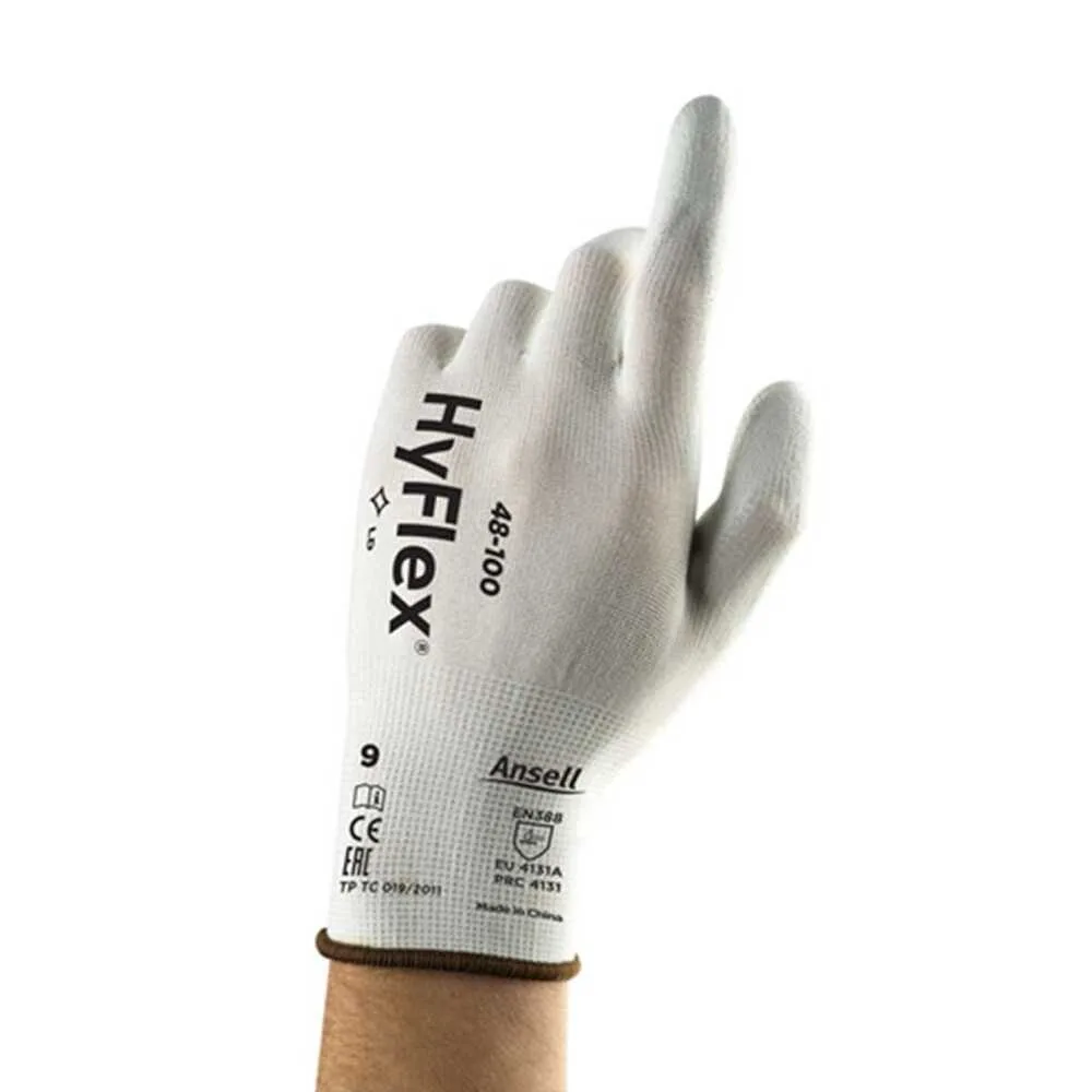 Ansell Hyflex 48-100 Poliüretan Kaplı Montaj Iş Eldiveni