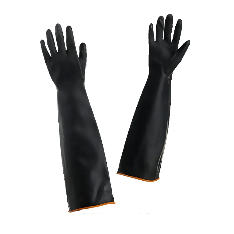 Asit Eldiveni 60 cm Siyah