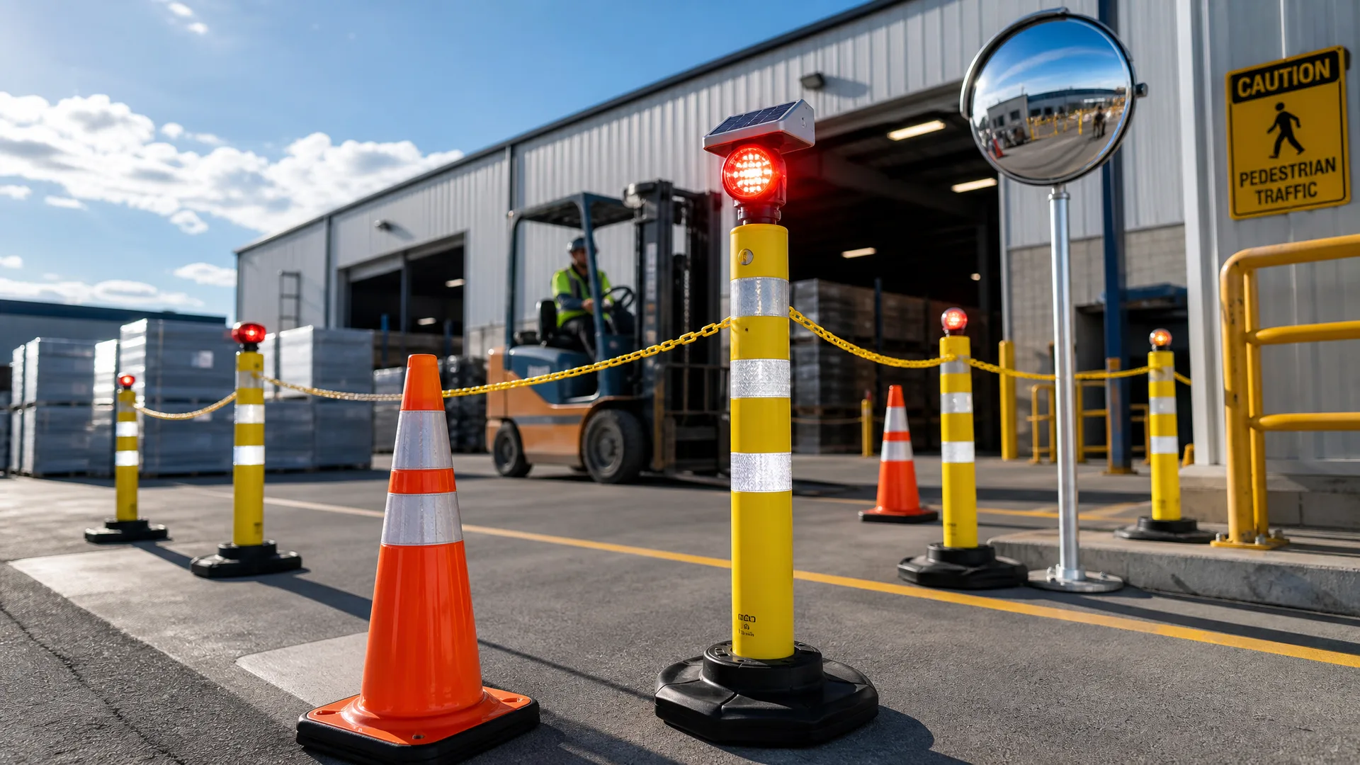 Fabrika, Şantiye ve Otoparklarda Trafik Güvenliği: Hangi Ekipmanları Seçmelisiniz?