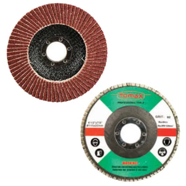 Tomax Flap Disk Zımpara 115 mm lik 120 mm