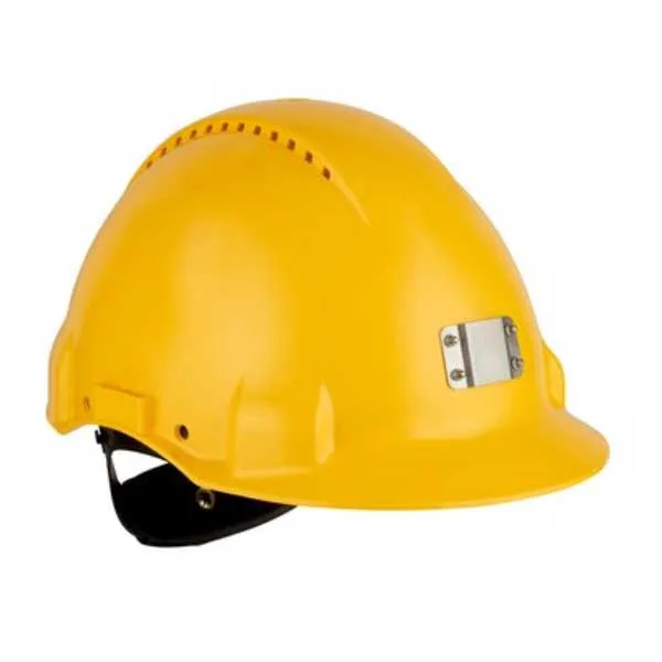 3M Madenci Sarı Baret Vidalı Lamba Tutuculu