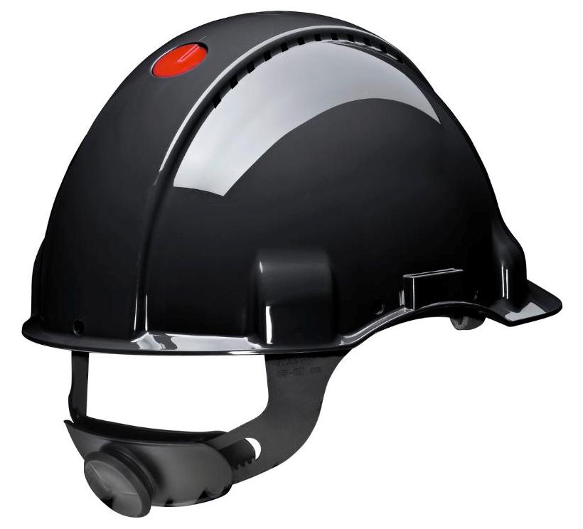 3M G3000 Siyah Baret Havalandırmalı Vidalı UV’li