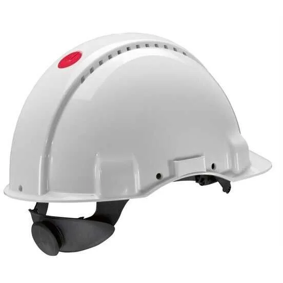 3M G3000 Beyaz Baret Havalandırmalı Vidalı UV'li | 3M