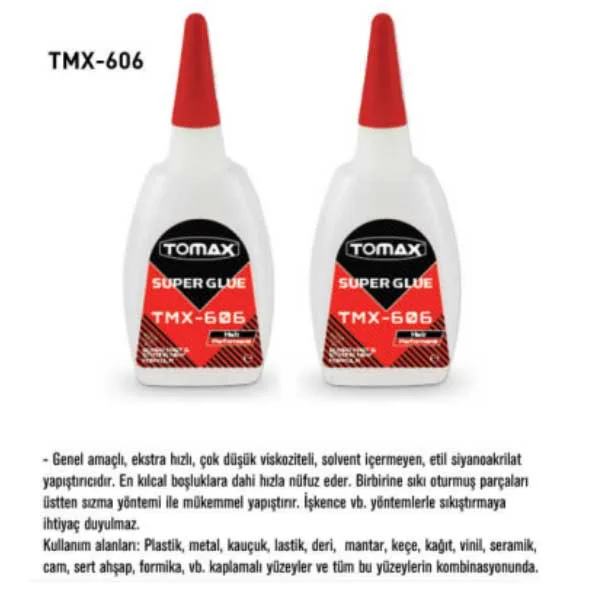 TOMAX Hızlı Yapıştırıcı 20 gr 30 Adet - Görsel 2