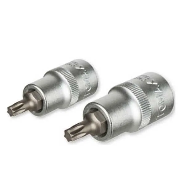 TOMAX Lokmalı Star Torx Bits Uç 1/2 inç T.50X60 mm 10 Adet