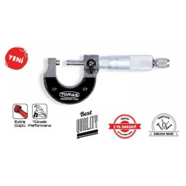 Tomax Mikrometre 0-25 mm