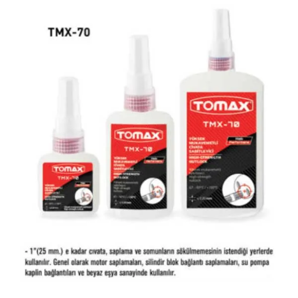 TOMAX Sökülmez Civata  Sabitleyici TMX 70-15 ml 24 Adet - Görsel 2