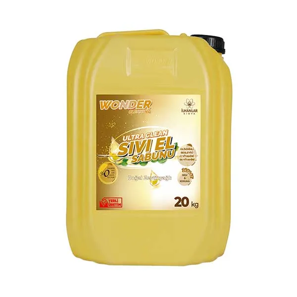 Wonder Cleaning Premium Ultra Clean Sıvı El Sabunu 20kg | WONDER