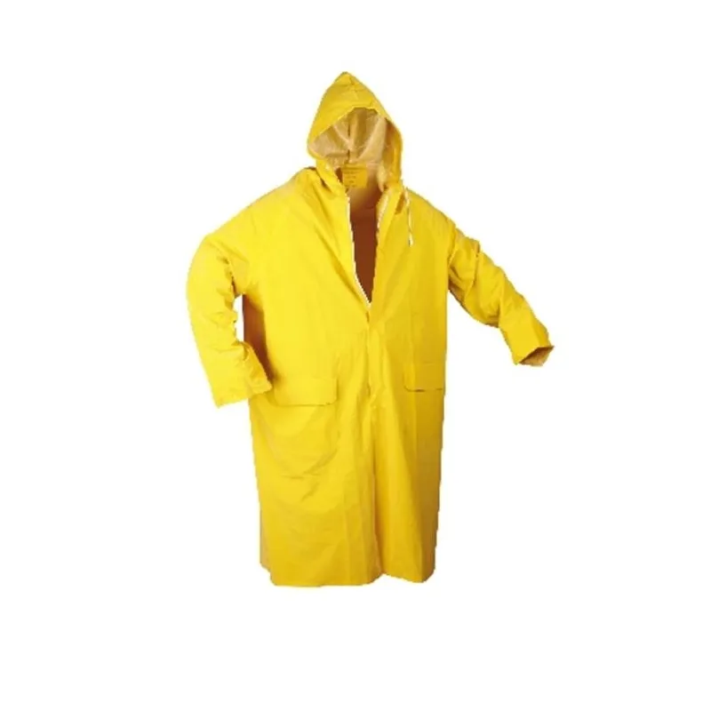 YAĞMURLUK PVC SARI RENK İTHAL